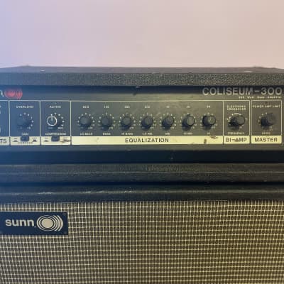 Sunn Coliseum-300 300-Watt Bass Amplifier Head | Reverb