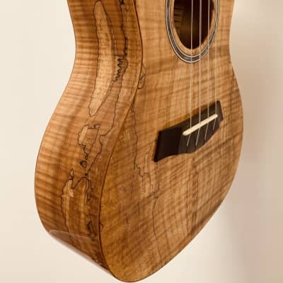 Smiger Spalted Maple Concert Ukulele - 'The Creature' Rorschach image 4