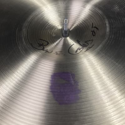 Zildjian Bun E. Carlos, Cheap Trick 20" A Medium Thin Crash Cymbal, Used On Tour, Signed! (#T 2) 2005 image 3