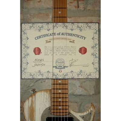 PAOLETTI Richard Fortus Signature Guitar -3 - Heavy White image 19