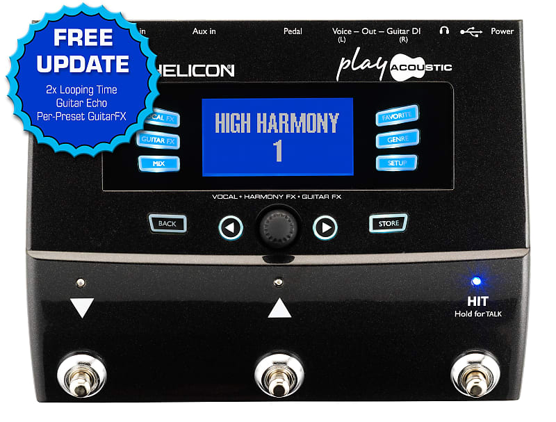 【ジャンク】TC-HELICON VoiceLive Play TC-Helicon VoiceLive Play Vocal Harmony and Effects Pedal