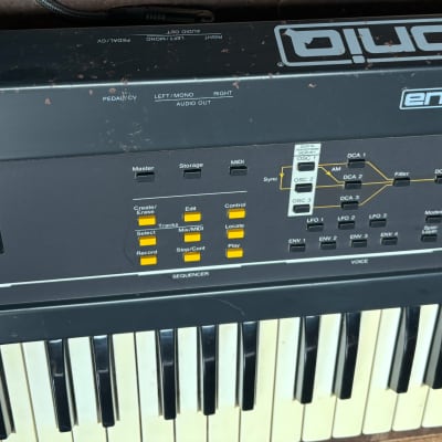Ensoniq ESQ-1 Wave Synthesizer 1986 - Black