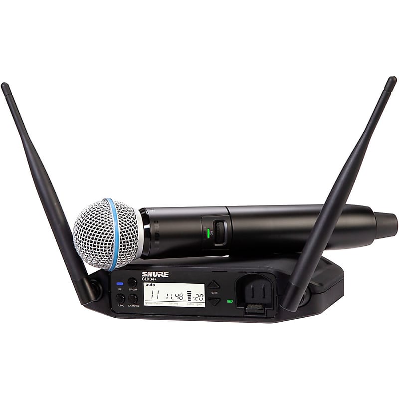 Shure GLX-D24+ Vocal System With BETA 58A image 1