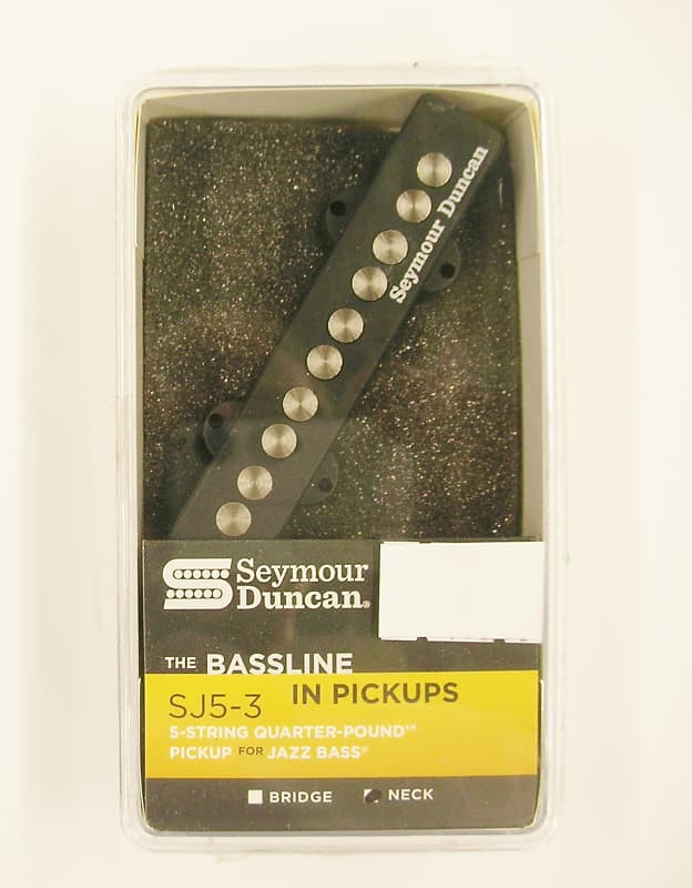 Seymour Duncan 11402-53 Basslines SJ5-3n Quarter Pound for Five String Jazz Bass Neck image 1