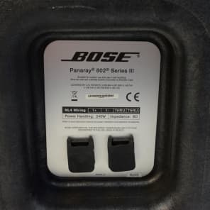 Bose Panaray 802 III Speakers PAIR with Panaray System Digital
