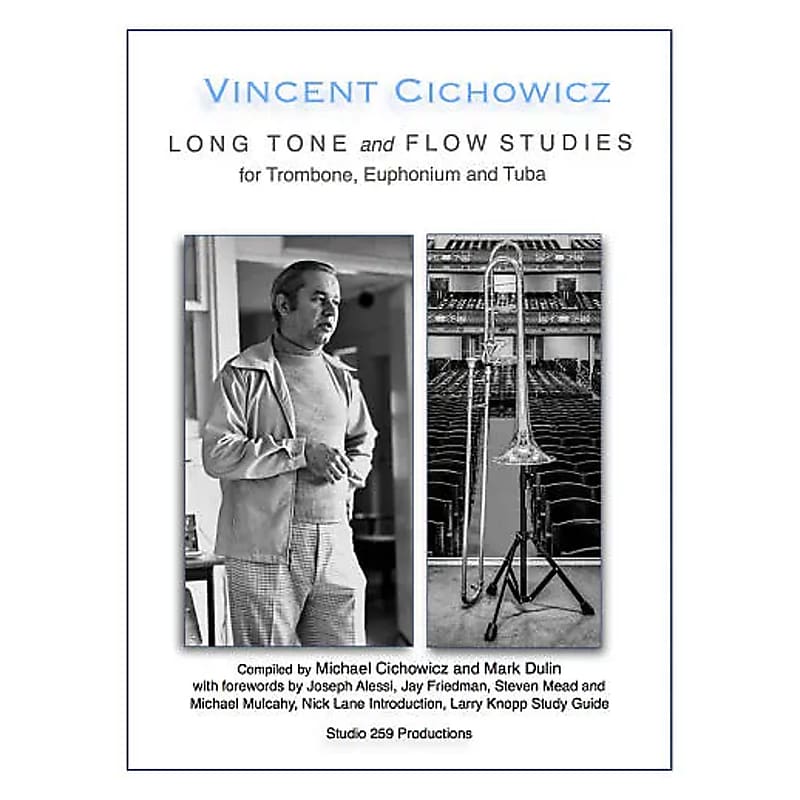 Vincent Cichowicz: Long Tone & Flow Studies for Trombone image 1