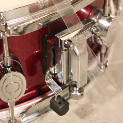 Pacific CX Series 5x14 Snare Drum Red Sparkle image 14