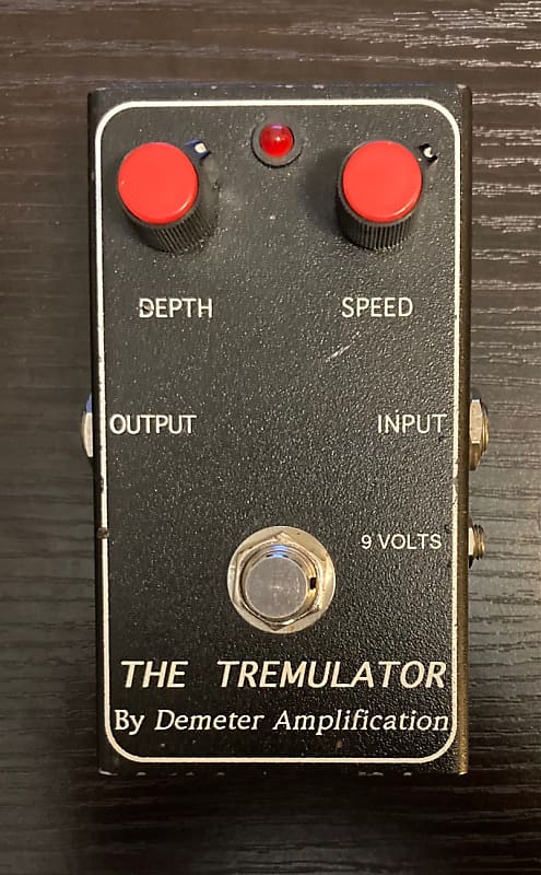 Vintage Demeter Tremulator - Small Box, Red Knob - TRM-1 Vintage Demeter Tremulator - Small Box, Red Knob - TRM-1