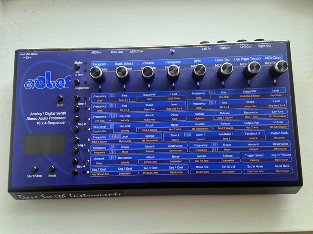 Dave Smith Instruments Desktop Evolver with replacement knobs image 1