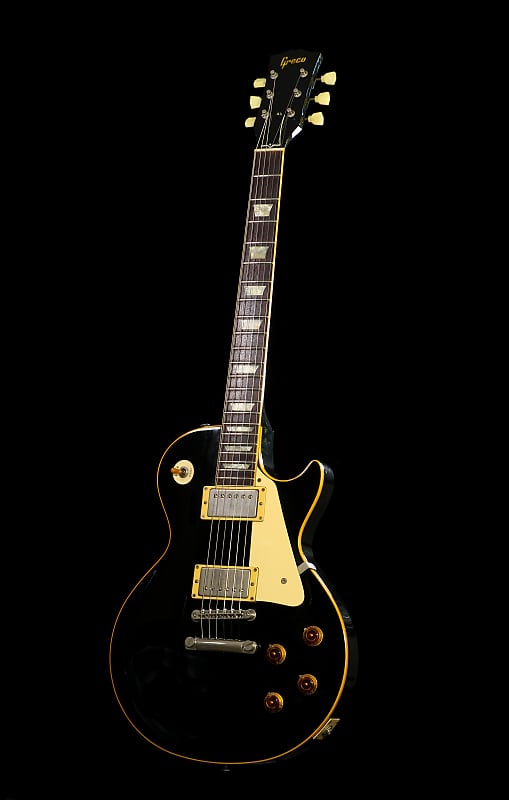 Greco EG-500 Lawsuit Les Paul Standard Ebony 1983 | Reverb