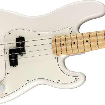 Fender Player Precision Bass Polar White image 1