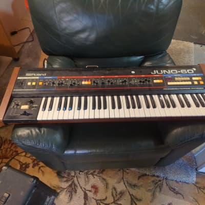 Roland Juno-60 Programmable Polyphonic Synthesizer 1982-1984 - Black
