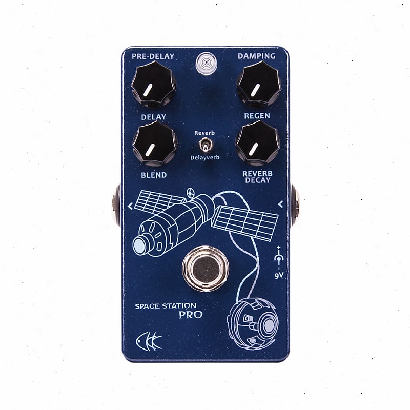 CKK Space Station Pro Delay & Reverb and Space Reverb All in one Pedal image 1