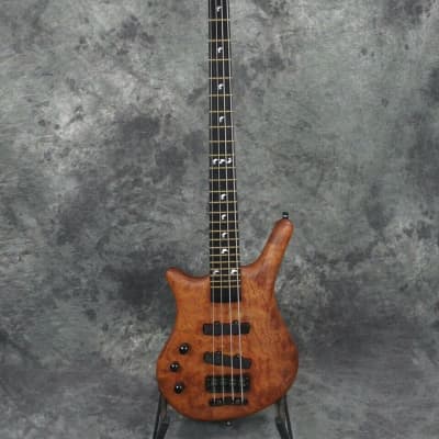 Left-Handed Warwick Custom Thumb NT 4 String Bass Made in Germany with Case COA image 11
