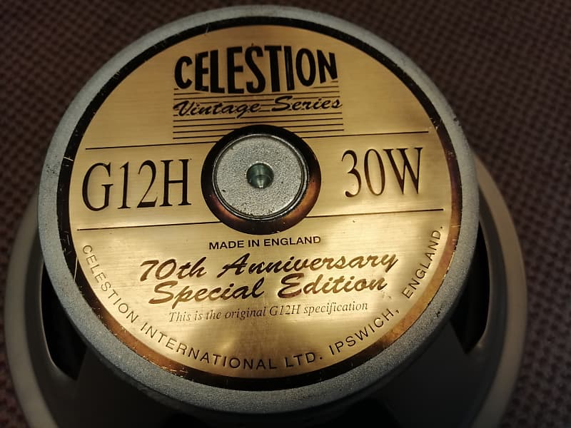 Celestion G12H 70th Anniversary Made In ENGLAND 16Ohm image 1