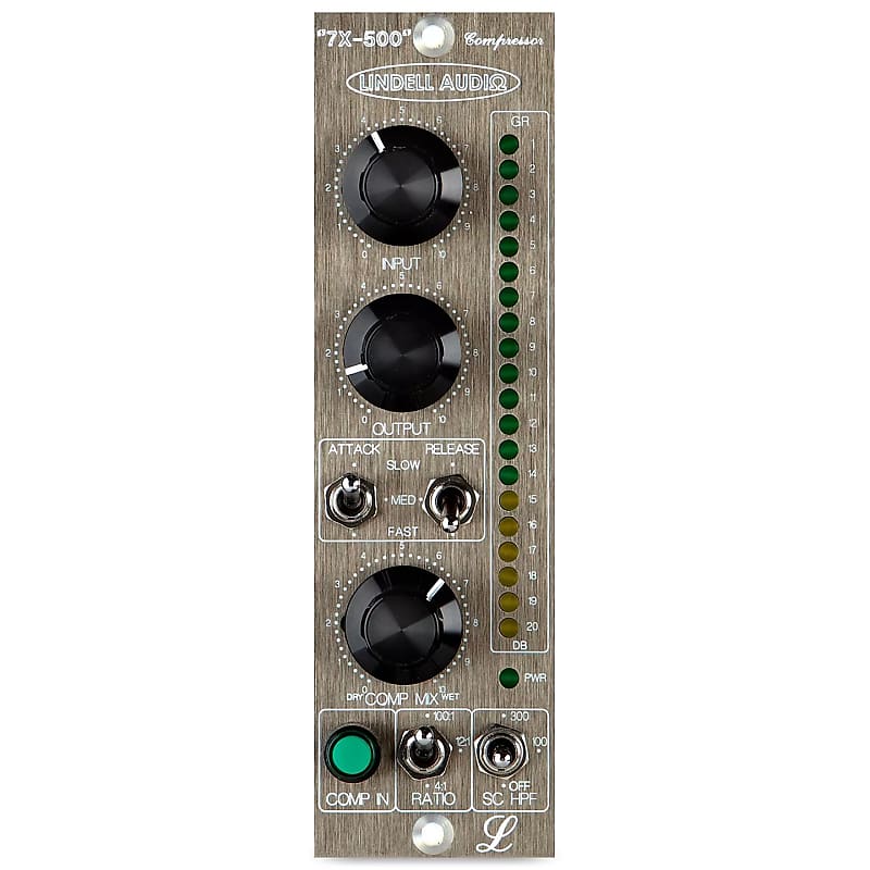 Lindell Audio 7X-500 500 Series FET Compressor Module image 1