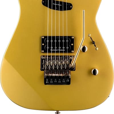 ESP LTD Mirage Deluxe 87 Electric Guitar, Metallic Gold image 2