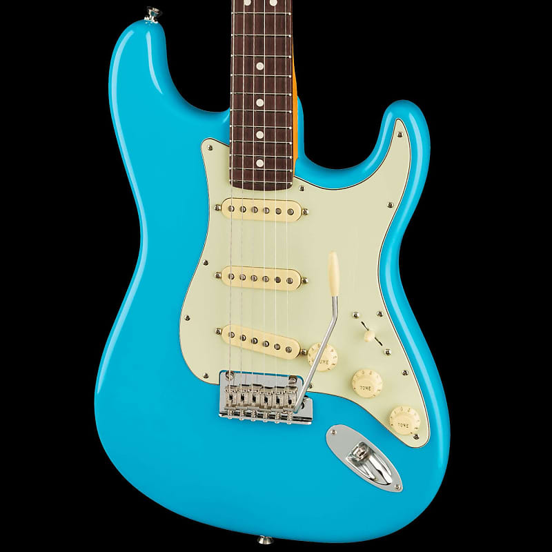 Fender American Professional II Stratocaster Rosewood Fingerboard Miami Blue image 1
