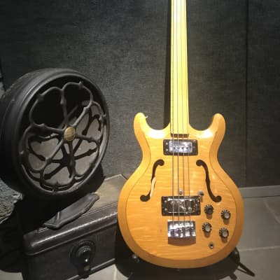 Hohner  XK 251 Fretless Bass 1970-71 Natural image 1