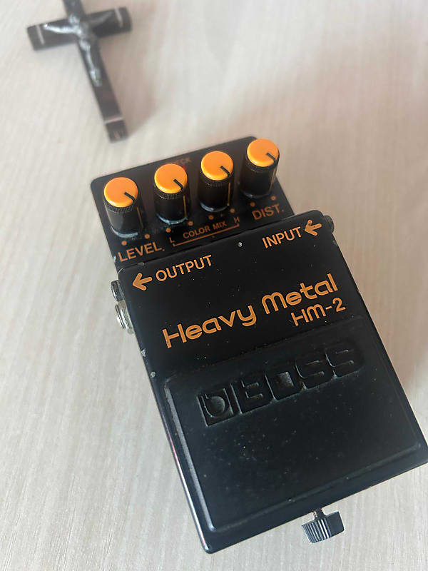 Vintage) Boss HM-2 Heavy Metal (Black Label) 1983 - 1988