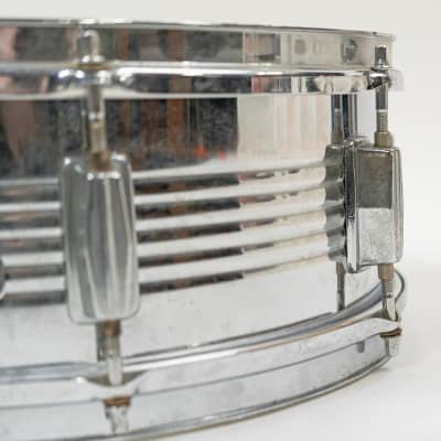 Unbranded 14" x 5.5" Steel Snare Drum Student with Dampener image 7