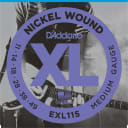 D'Addario EXL115 Nickel Wound, Medium/Blues-Jazz Rock (11-49) Electric Guitar Strings