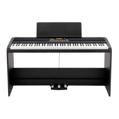 KORG XE20SP 88 Weighted Keys Digital Piano with Stand and 3 Pedals Bundle with Knox Gear Bench, Piano Light, & Piano Book/CD image 6