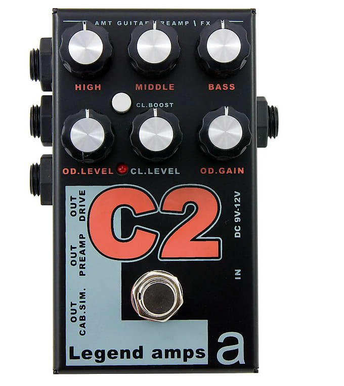 Quick Shipping! AMT Electronics Legend Amps II C2 Distortion image 1
