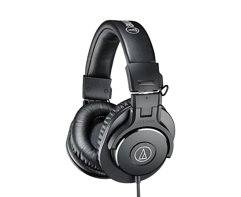 Audio-Technica ATH-M30X Closed-Back Headphones  			