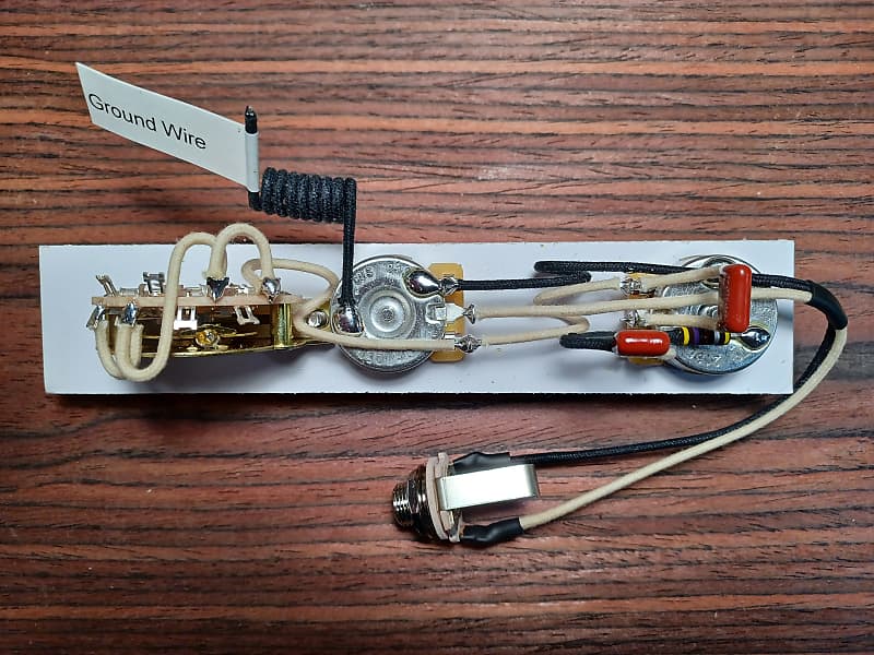 KDPaulus Guitar Parts Greasebucket Wiring Harness for | Reverb