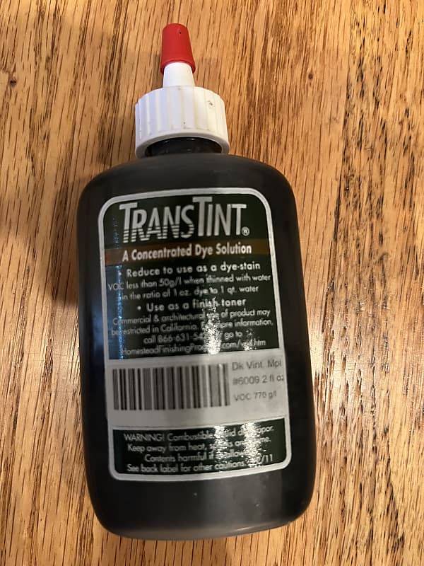 Transtint Golden Brown & Dark Vintage Maple Concentrated Wood Finishing Dye