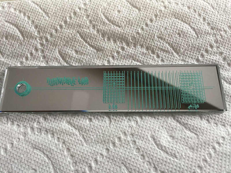 Turntable Lab Cartridge Alignment Protractor Reverb
