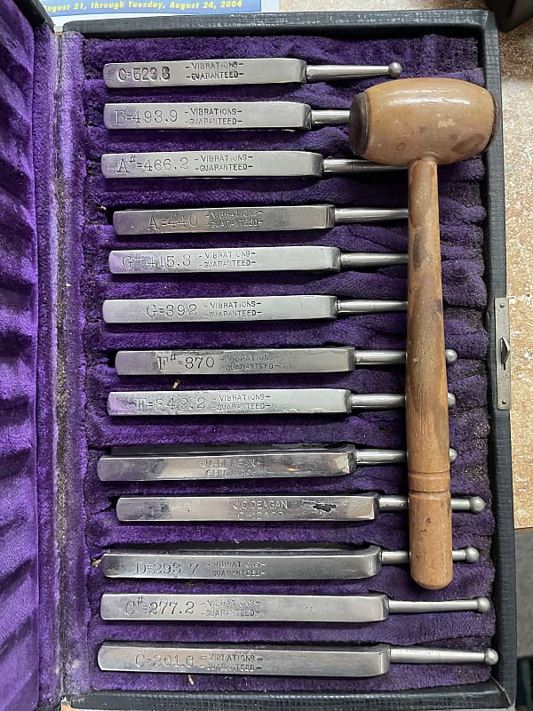 Deagan Toneometer Vintage Tuning Fork Set Vintage Reverb