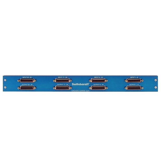 Switchcraft StudioPatch Series 6425 64-Point TT-DB25 Patchbay image 2