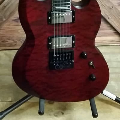 ESP LTD Viper-1000 Evertune, See Thru Black Cherry *Owned & Played by Jeff Duncan - Armored Saint* for sale