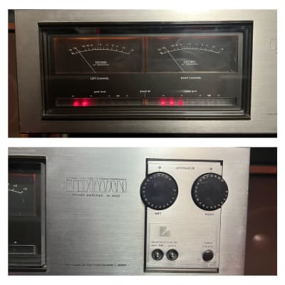 Luxman M-4000 power amplifier, serviced and partial recapped, image 2