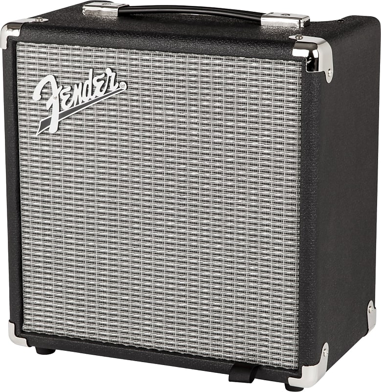 Fender Rumble 15 (V3), Black and Silver, 230V EUR image 1