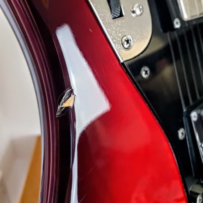 Fender Jaguar JGS-78 HH (99-02) - Gunmetal Red Burst, CIJ image 8