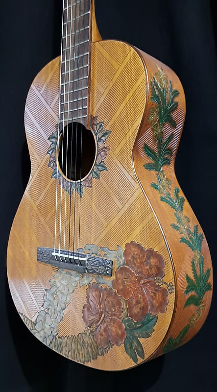 Blueberry Handmade Classical Guitar Nylon String Guitar Flower Built to  Order - Blueberry Guitars