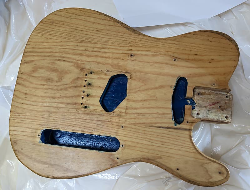 Authentic Vintage 1969 Fender Telecaster Guitar Body - Real
