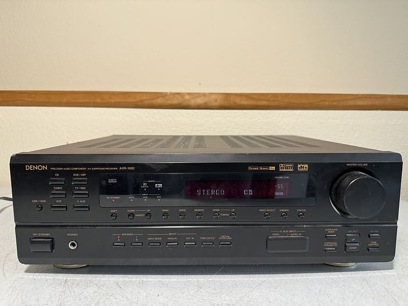 Denon AVR-1602 Receiver HiFi Stereo Vintage Home Theater 5.1 | Reverb