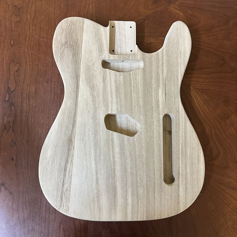 Telecaster Body Unfinished - Paulownia - Lightweight image 1
