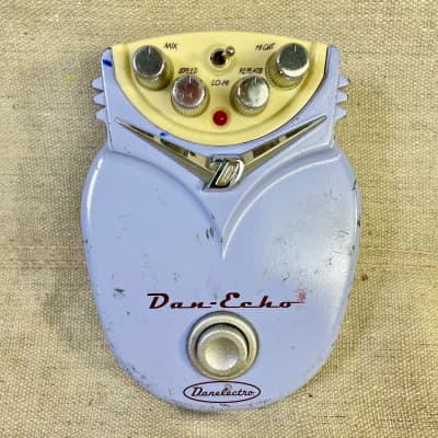 Danelectro Dan Echo 2000s Lavender Delay Reverb for sale