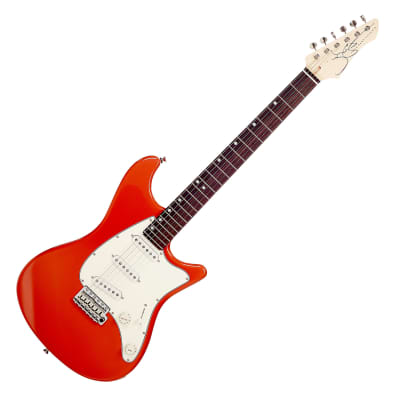 John Page Classic Ashburn Alder Rosewood Bloodline Electric Guitar Fiesta Red for sale