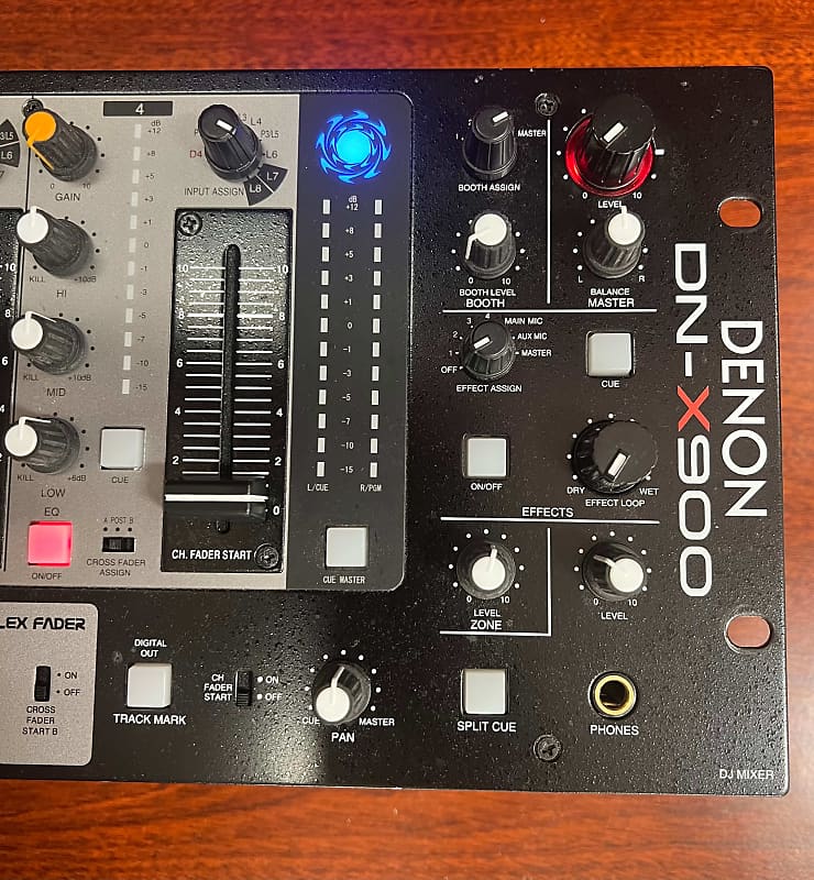 Denon DJ DN-X900 Four Channel Professional DJ Mixer with