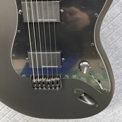 Harley Benton ST-20HH Active SBK Satin Black Grounding Issue Resolved!Top Seller "The Better Benton" Includes In-USA Fret Dress and Setup! image 4