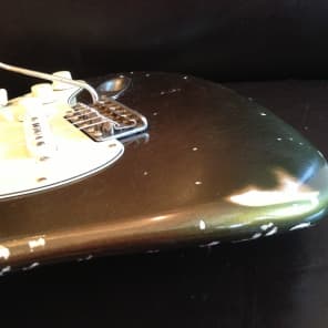 Fender Stratocaster 2013 Candy Green Relic Tribute image 4