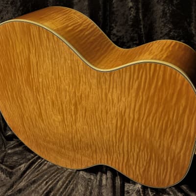 Guild JF65-12 String Jumbo 1995 Westerly Rhode Island Highly Figured Maple Archback Flame Neck F412 image 9