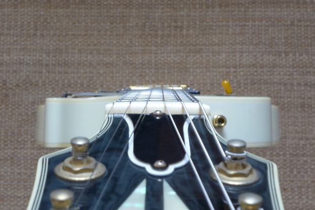 Very Nice Burny RLC-60 Custom Les Paul Copy 80s White MIJ | Reverb