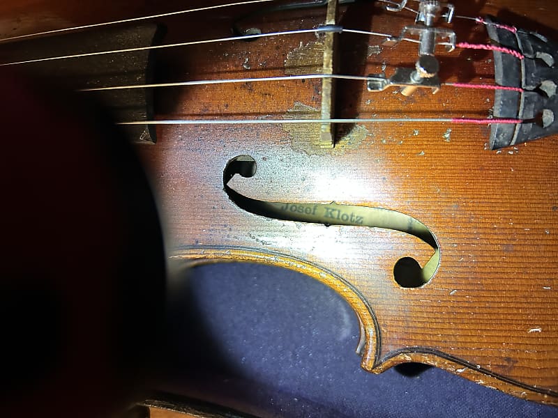 弦楽器 Josef Klotz in Mitten Walden Anno 1795 Violin labeled 
